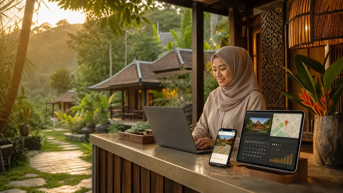 Transformasi Digital untuk Bisnes Hospitaliti dan Pelancongan: Bermula dengan Asas yang Betul